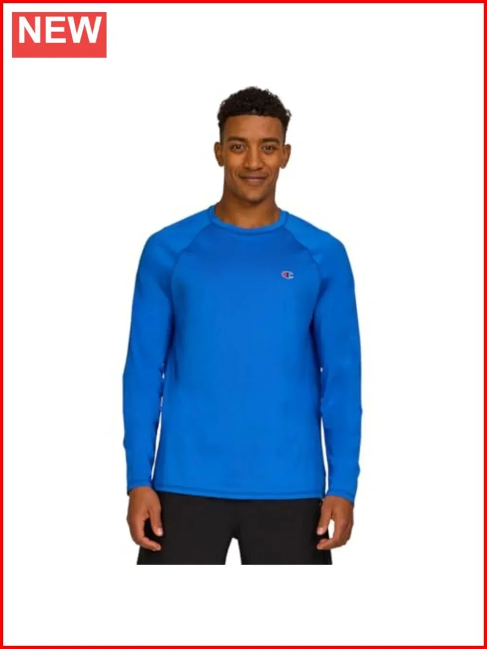 Men's UPF 50+ Long Sleeve Rash Guard Quick Dry Swim Shirt
